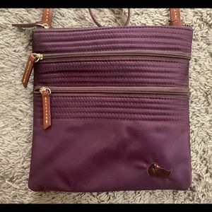 Purple crossbody